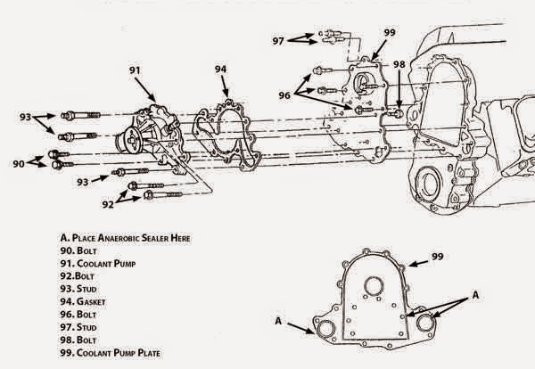 6.5 Diesel Water Pump Diagram