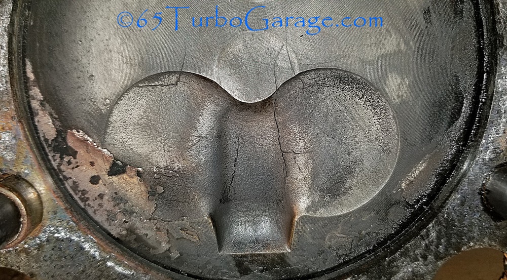 Gm 6.5 Diesel Piston With Spider Cracks