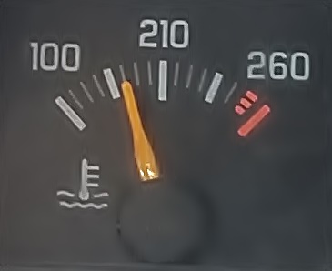 Temp gauge at +1