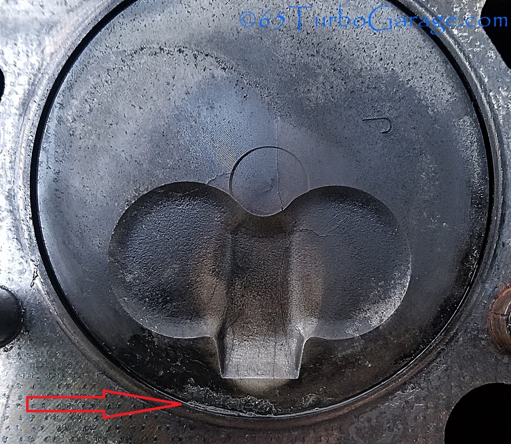 6.5 piston crack and erosion