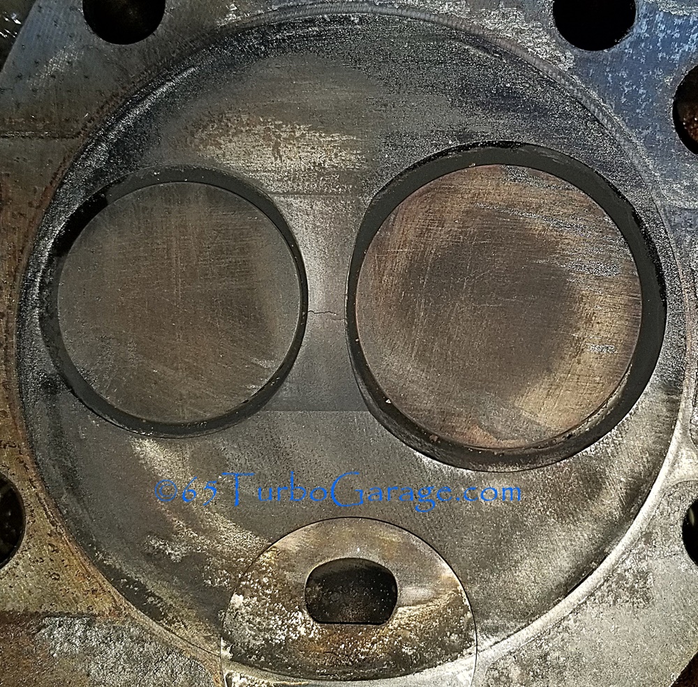 6.5 diesel heads cracked between valves