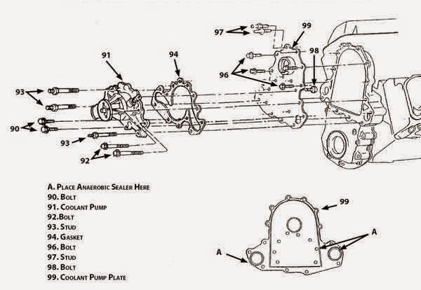 6.5 Diesel Water Pump Diagram