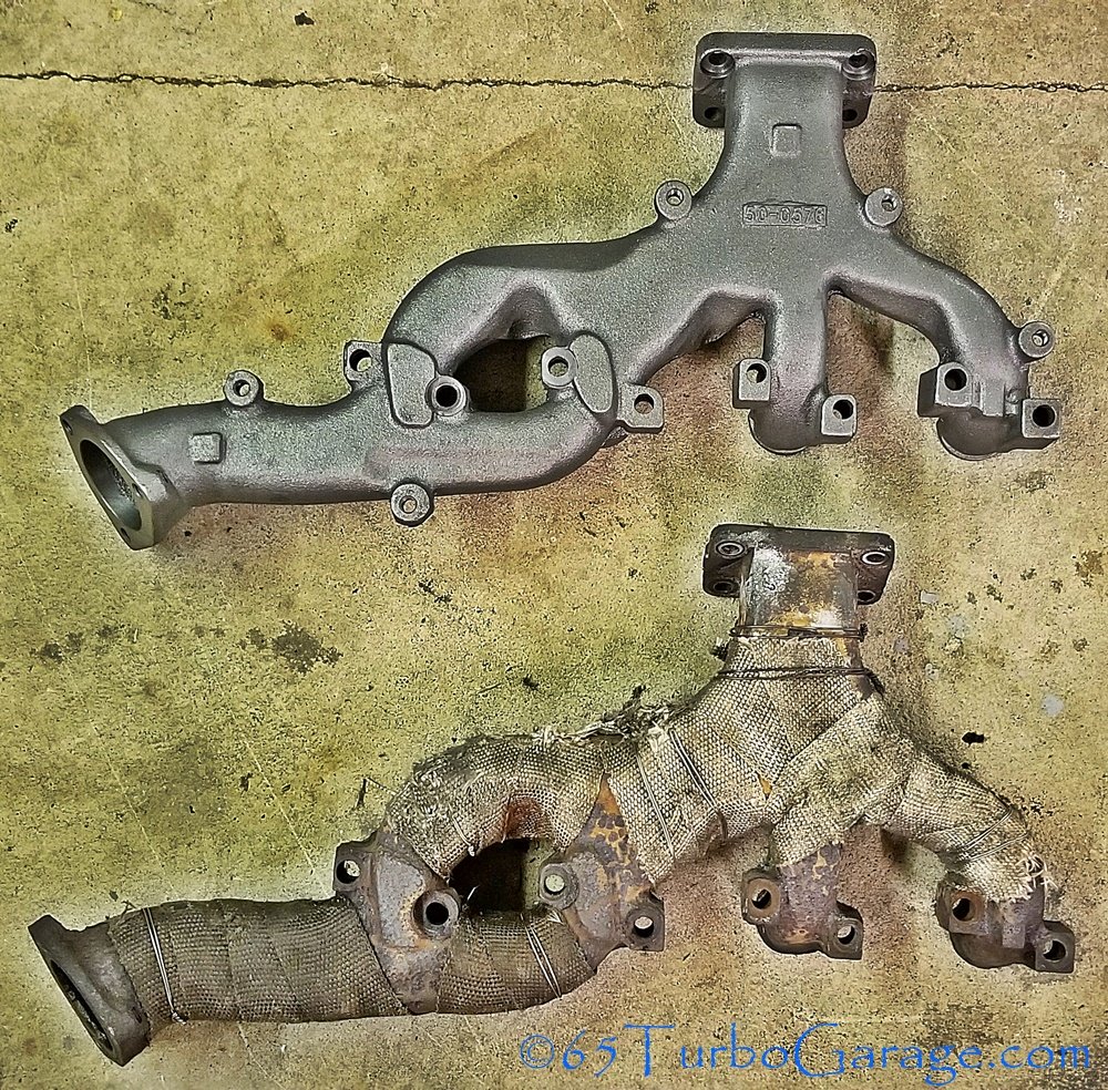 APDTY 6.5 Turbo Side Exhaust Manifold
