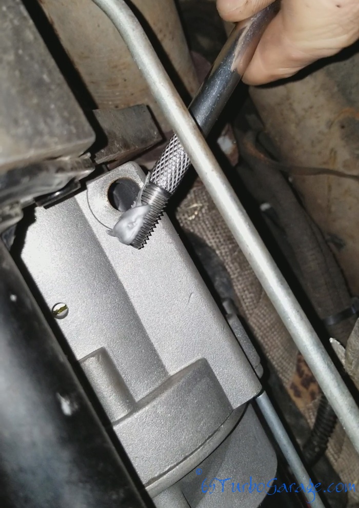 Use anti-seize on the starter bolts