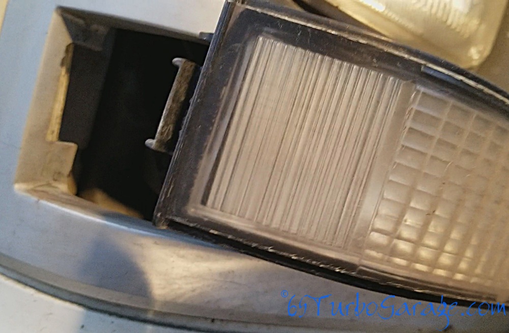 Pull front blinker clip free