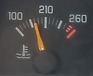Temp gauge at +1